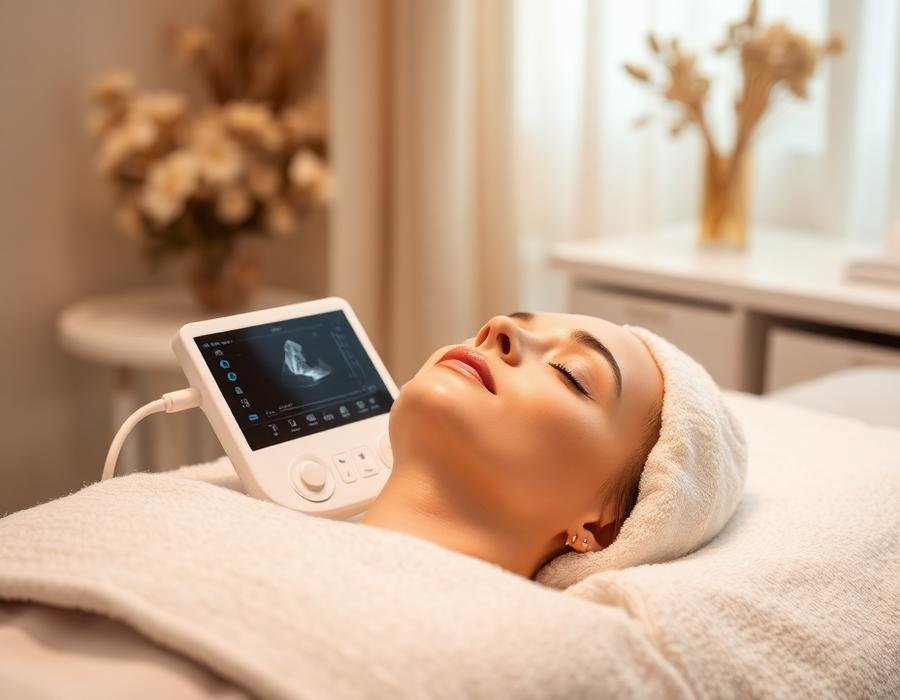Ultrassom Microfocado Facial + Massagem Relaxante